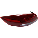 For Hyundai Elantra Tail Light Assembly 2017 2018 | Outer | LED | 2.0L Eng (CLX-M0-USA-RH73010020-CL360A70-PARENT1)