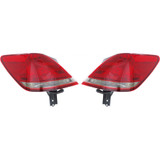 For: Toyota AVALON 08-09 Tail Light Assembly Outer CAPA (CLX-M1-311-1971L-AC2-PARENT1)