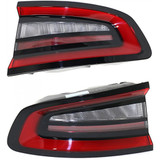 CarLights360: For 2015 2016 2017 Dodge Charger Tail Light Assembly DOT Certified w/ Bulbs (CLX-M0-11-6798-00-1-CL360A1-PARENT1)