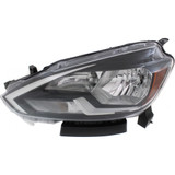 For Nissan SENTRA 2016 2017Headlight Assembly Black CAPA (CLX-M1-314-11AEL-AC2-PARENT1)