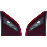 KarParts360 Fits 2017 Nissan Altima Tail Light Inner w/Bulbs Black Housing (CLX-M1-314-1313L-AC2-PARENT1)
