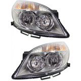 CarLights360: For 2007 Saturn Aura Headlight Assembly DOT Certified w/Bulbs (CLX-M0-20-6930-00-1-CL360A1-PARENT1)