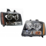KarParts360: For 2007-2014 Chevy Tahoe Headlight Assembly w/Bulbs (CLX-M0-GM389-B101L-CL360A5-PARENT1)