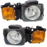 KarParts360: For 2006 2007 2008 2009 2010 HUMMER H3 Headlight Assembly w/Bulbs (CLX-M0-GM382-B001L-CL360A1-PARENT1)
