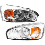 KarParts360: For 2004 05 06 07 2008 Chevy Malibu Headlight Assembly w/ Bulbs (CLX-M0-GM338-B001L-CL360A1-PARENT1)