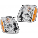 KarParts360: For 2007-2014 GMC YUKON Headlight Assembly w/ Bulbs (CLX-M0-GM390-B001L-CL360A1-PARENT1)