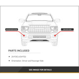 KarParts360: For 2011 2012 2013 2014 Chevy Silverado 2500 HD Fog Light Assembly w/Bulbs (CLX-M0-GM508-B000L-CL360A4-PARENT1)