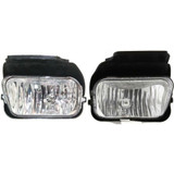 KarParts360: For 2002 2003 2004 2005 2006 Chevy Avalanche 2500|Fog Light Assembly w/Bulbs (CLX-M0-GM507-B000L-CL360A2-PARENT1)