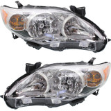 KarParts360: For 2011 2012 2013 TOYOTA COROLLA Headlight Assembly w/ Bulbs (CAPA Certified) (CLX-M0-TY1149-B001LCA-CL360A1-PARENT1)