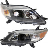 KarParts360: For 2011 2012 2013 2014 TOYOTA SIENNA Headlight Assembly w/ Bulbs (CLX-M0-TY1159-B101L-CL360A1-PARENT1)
