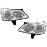 KarParts360: For 2009 2010 Chevy Traverse Headlight Assembly w/ Bulbs (CLX-M0-GM544-B001L-CL360A1-PARENT1)