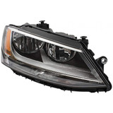 KarParts360: For 2011 - 2016 Volkswagen Jetta Headlight Assembly w/Bulbs (CLX-M0-VK186-B101L-CL360A1-PARENT1)