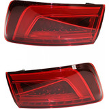 CarLights360: For 2015 2016 Audi S3 Tail Light Assembly DOT w/ Bulbs (CLX-M0-11-6868-00-1-CL360A2-PARENT1)