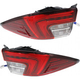 CarLights360: For 2016 2017 2018 Lexus ES350 Tail Light Assembly DOT Certified w/ Bulbs (CLX-M0-11-6862-00-1-CL360A2-PARENT1)