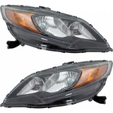 CarLights360: For 2014 2015 Honda Civic Headlight Assembly DOT Certified w/ Bulbs (Vehicle Trim: Coupe) (CLX-M0-20-9650-00-1-CL360A1-PARENT1)