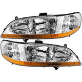 CarLights360: For 2001 2002 Honda Accord Headlight Assembly DOT Certified (CLX-M0-20-5120-91-1-CL360A1-PARENT1)