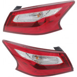 KarParts360: For 2016 2017 Nissan Altima Tail Light Assembly w/Bulbs (CLX-M0-DS762-B000L-CL360A1-PARENT1)