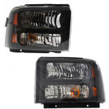 KarParts360: For 2005 2006 2007 FORD F-250 SUPER DUTY Headlight Assembly w/ Bulbs (CLX-M0-FR430-B101L-CL360A1-PARENT1)