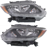 KarParts360: For 2014 2015 2016 Nissan Rogue Headlight Assembly w/Bulbs (CLX-M0-DS738-B101L-CL360A1-PARENT1)