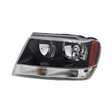 KarParts360: For 2002 2003 JEEP GRAND CHEROKEE Headlight Assembly with Bulbs (CLX-M0-CS097-B201L-CL360A2-PARENT1)