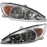 KarParts360: For 2002 2003 2004 Toyota Camry Headlight Assembly with Bulbs (CLX-M0-TY694-B001L-CL360A1-PARENT1)