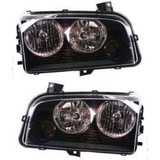 KarParts360: For 2006 2007 Dodge Charger Headlight Assembly w/ Bulbs (CLX-M0-CS188-B101L-CL360A1-PARENT1)