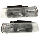 KarParts360: For 2000-2006 Chevy Suburban 1500 Headlight Assembly w/Bulbs CAPA Certified (CLX-M0-GM159-B001LCA-CL360A3-PARENT1)