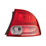 KarParts360: For 2006 2007 2008 Honda Civic|Tail Light Assembly (CLX-M0-HD471-U000L-CL360A1-PARENT1)