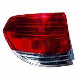 KarParts360: For 2008 2009 2010 Honda Odyssey Tail Light Assembly (CLX-M0-HD557-U000L-CL360A1-PARENT1)