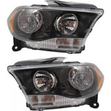 KarParts360: For 2011 2012 2013 Dodge Durango Headlight Assembly with Bulbs (CLX-M0-CS349-B101L-CL360A1-PARENT1)