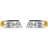 CarLights360: For 2002 Lincoln Blackwood Headlight Assembly w/ Bulbs (CLX-M0-20-5878-00-CL360A1-PARENT1)