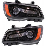 KarParts360: For 2012 2013 2014 Chrysler 300 Headlight Assembly w/Bulbs (CLX-M0-CS354-B101L-CL360A1-PARENT1)