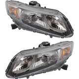 KarParts360: For 2013 Honda Civic Headlight Assembly w/Bulbs (CLX-M0-HD593-B121L-CL360A1-PARENT1)