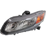 KarParts360: For 2012 Honda Civic Headlight Assembly with Bulbs (CLX-M0-HD593-B101L-CL360A1-PARENT1)