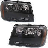 CarLights360: For 2006 2007 2008 2009 Chevy Trailblazer Headlight Assembly DOT Certified w/Bulbs Vehicle Trim: LT (CLX-M0-20-6792-00-1-CL360A1-PARENT1)