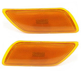 KarParts360: For 2000 2001 2002 2003 Ford Focus Side Marker Light Assembly w/Bulbs (CLX-M0-FR301-B000L-CL360A2-PARENT1)