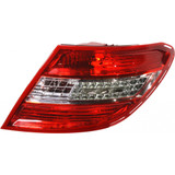 KarParts360: For 2008 2009 2010 2011 Mercedes-Benz C63 AMG Tail Light Assembly w/Bulbs (CLX-M0-BZ138-B000L-CL360A3-PARENT1)