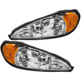 CarLights360: For 1999-2005 Pontiac Grand Am Headlight Assembly DOT Certified w/Bulbs (CLX-M0-20-5540-00-1-CL360A1-PARENT1)