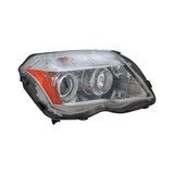 CarLights360: For 2010 2011 2012 Mercedes-Benz GLK300 Headlight Assembly w/ Bulbs Halogen Type (CLX-M0-20-9374-00-1-CL360A1-PARENT1)
