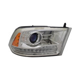 CarLights360: For 2013 2014 2015 Ram 2500 Headlight Assembly DOT Certified Chrome Projector Type w/ Bulbs (CLX-M0-20-9392-00-1-CL360A2-PARENT1)