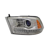 CarLights360: For 2013 2014 2015 Ram 2500 Headlight Assembly DOT Certified Chrome Projector Type w/ Bulbs (CLX-M0-20-9392-00-1-CL360A2-PARENT1)
