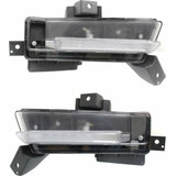 CarLights360: For 2016 2017 Chevy Camaro Daytime Running Light DRL Assembly DOT Certified w/Bulbs Vehicle Trim: SS (CLX-M0-12-5376-00-1-CL360A1-PARENT1)