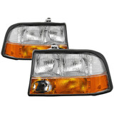 CarLights360: For 1998-2004 GMC Sonoma Headlight Assembly w/Bulbs (CLX-M0-20-5422-00-CL360A1-PARENT1)