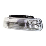 CarLights360: For 2001 2002 Chevy Silverado 1500 HD Headlight Assembly DOT Certified w/Bulbs (CLX-M0-20-5500-00-1-CL360A1-PARENT1)
