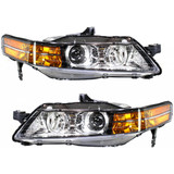 CarLights360: For 2007 2008 Acura TL Headlight Assembly DOT Certified Base (CLX-M0-20-9350-01-1-CL360A1-PARENT1)