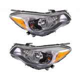 CarLights360: For 2012 2013 2014 2015 Subaru Impreza Headlight Assembly DOT Certified w/Bulbs Halogen (CLX-M0-20-9304-00-1-CL360A1-PARENT1)