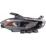CarLights360: For 2013 2014 2015 Dodge Dart Headlight Assembly DOT Certified Black Trim w/ Bulbs Halogen Type (CLX-M0-20-9338-00-1-CL360A1-PARENT1)