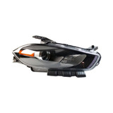 CarLights360: For 2013 2014 2015 Dodge Dart Headlight Assembly DOT Certified Black Trim w/ Bulbs Halogen Type (CLX-M0-20-9338-00-1-CL360A1-PARENT1)
