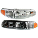 CarLights360: For 1997-2005 Buick Century Headlight Assembly DOT Certified w/Bulbs (CLX-M0-20-5198-00-1-CL360A1-PARENT1)