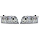 CarLights360: For 1998-2011 Ford Crown Victoria Headlight Assembly DOT Certified w/Bulbs (CLX-M0-20-5234-90-1-CL360A1-PARENT1)